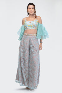 Crop Top and Trousers