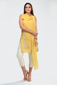Draped Kurta with Pants
