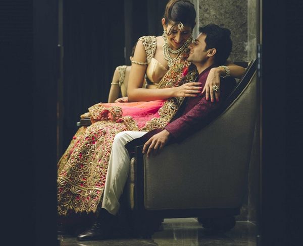 Zeba Gold Cutwork Lehenga
