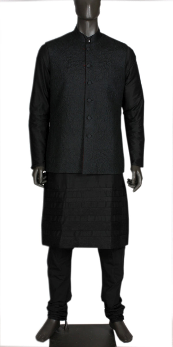 Black Reversible Bundi
