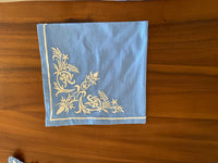 Blue and White Napkin Set of 4