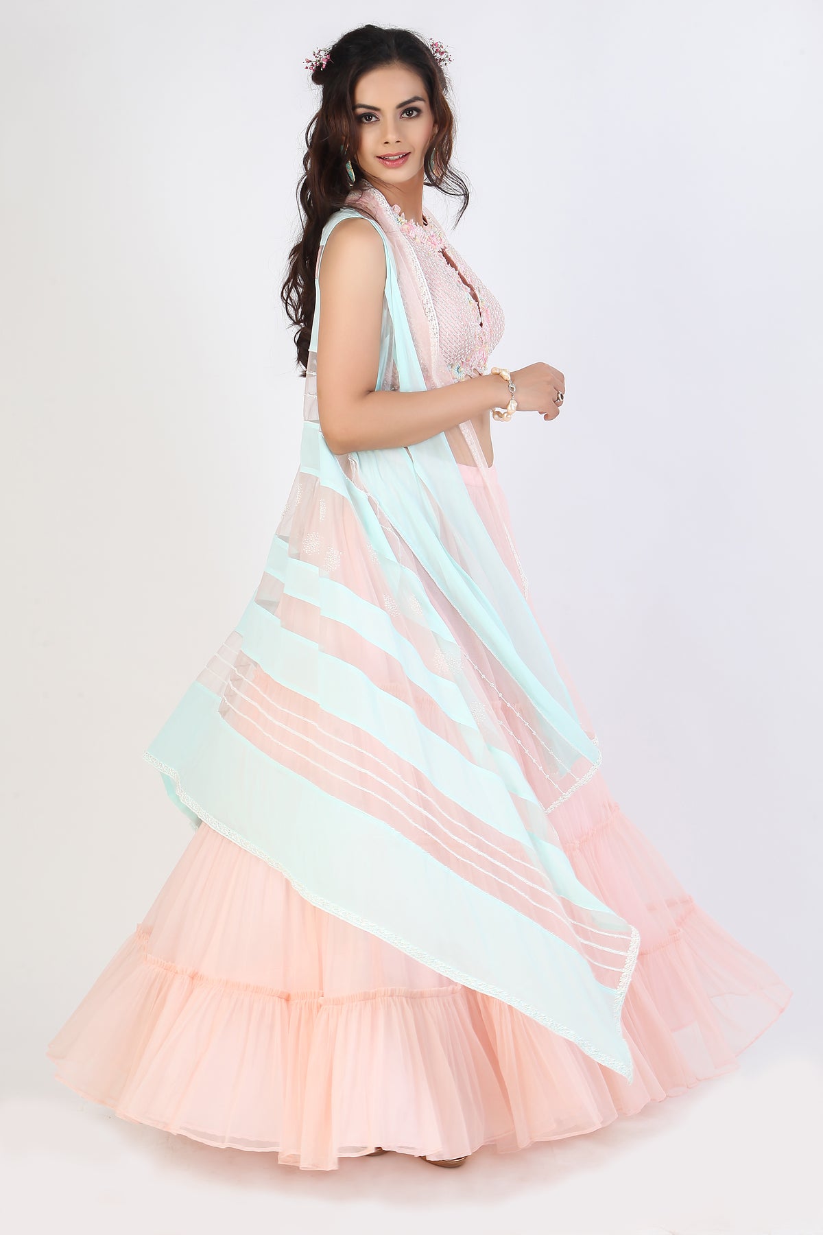 Aneesha Skirt with Cape