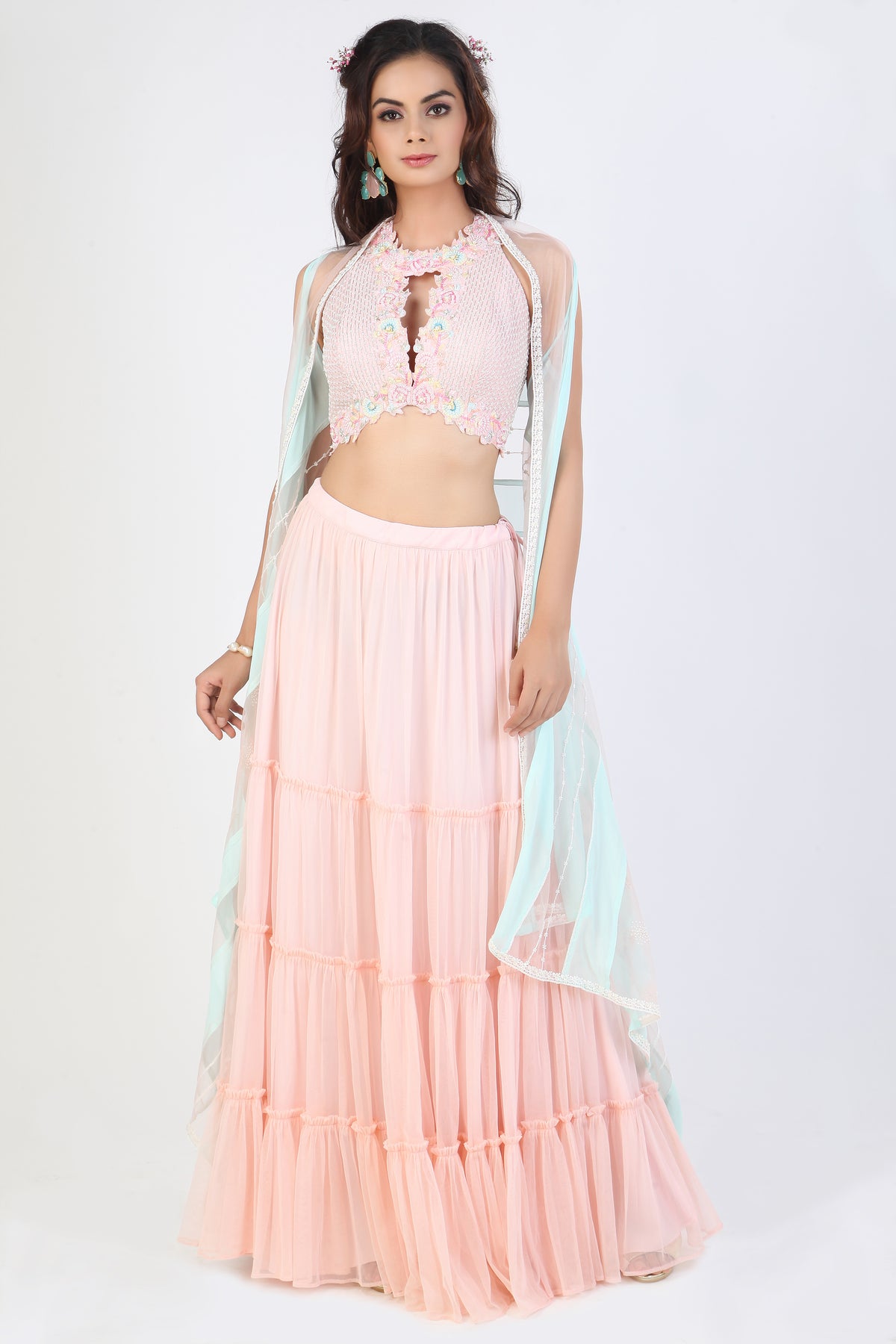 Aneesha Skirt with Cape
