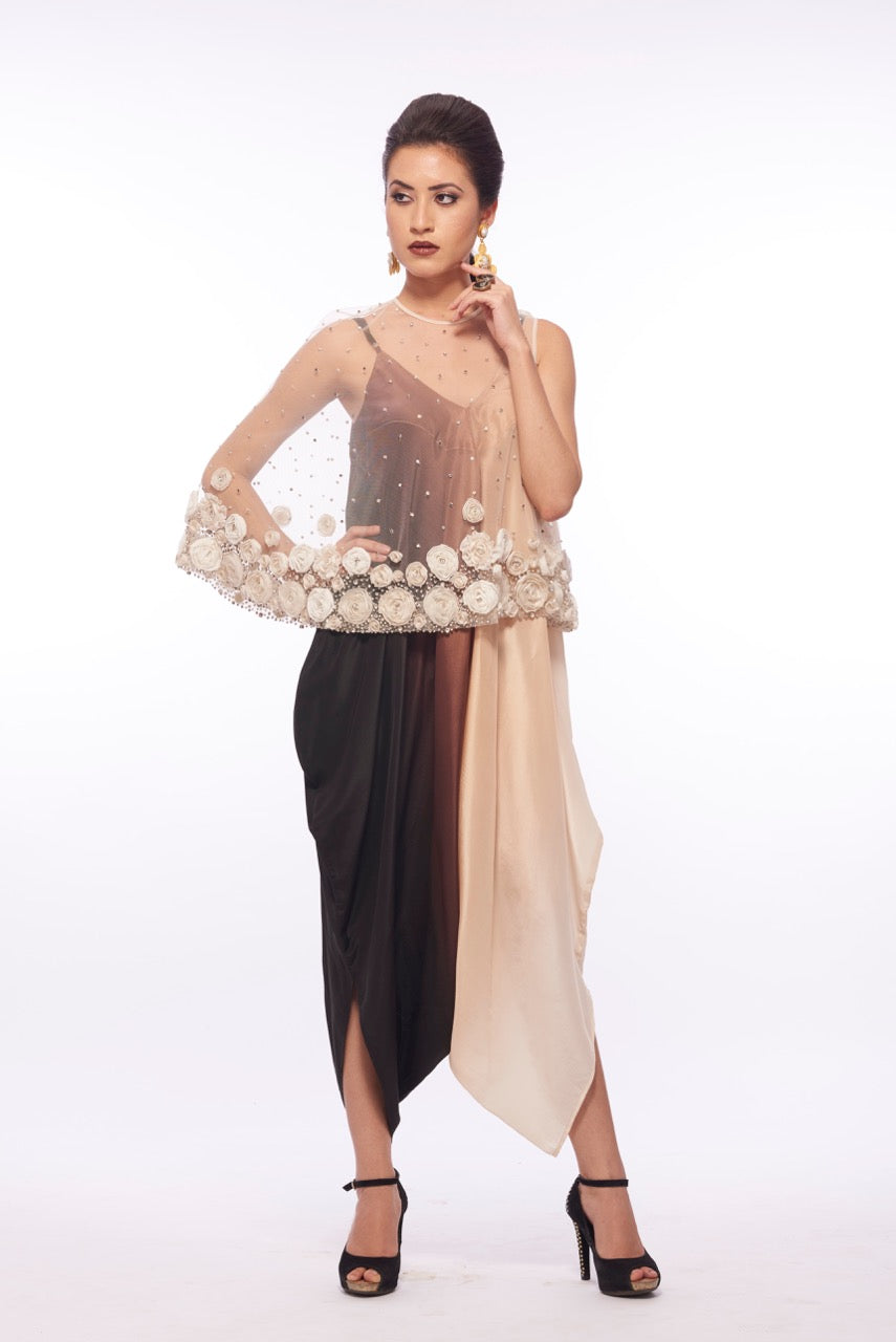 Jumpsuit with Cape