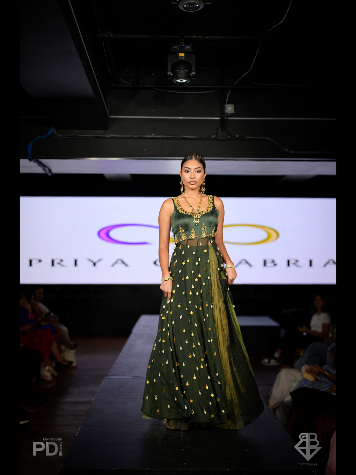 GREEN ANARKALI SET