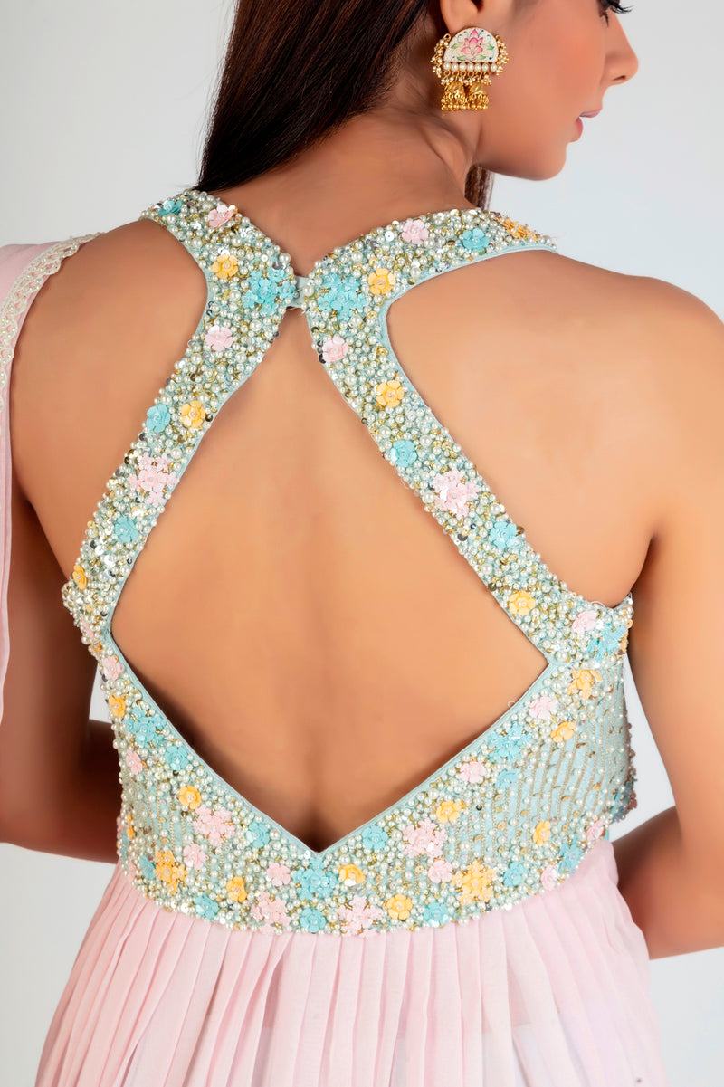 SEAFOAM PEARL LEHENGA