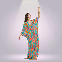 Printed Kaftan Dress