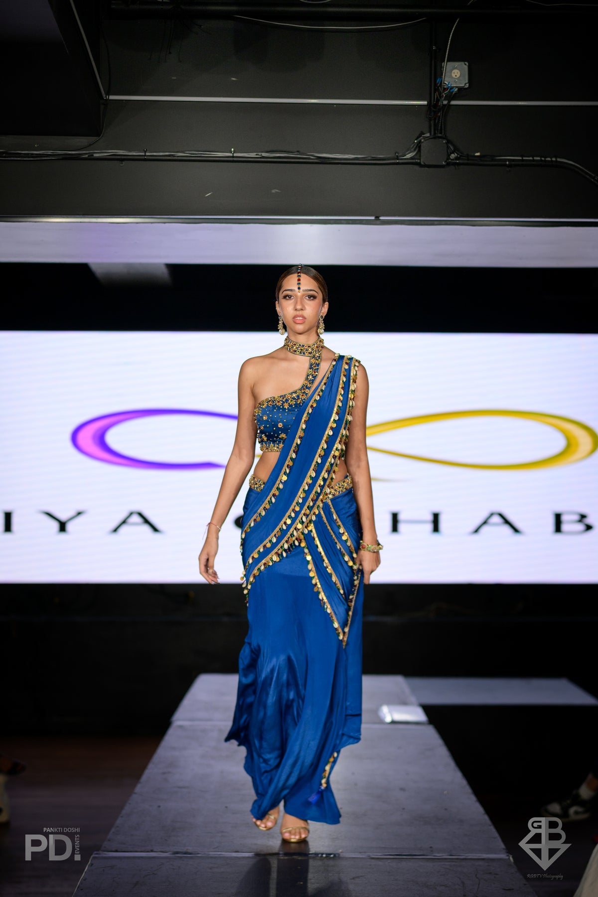 BLUE SAPPHIRE SARI