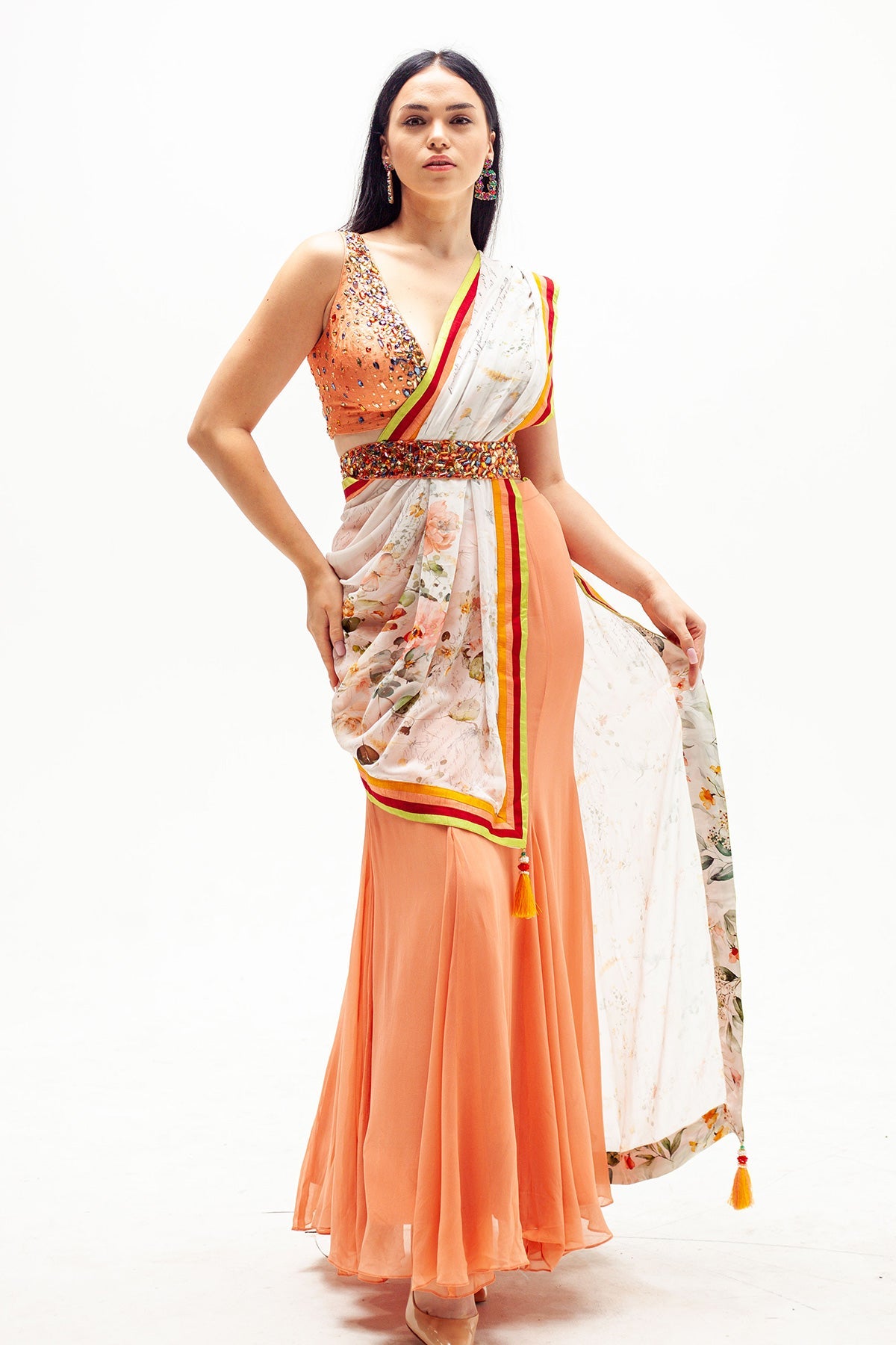 Anika Skirt Saree-RTS