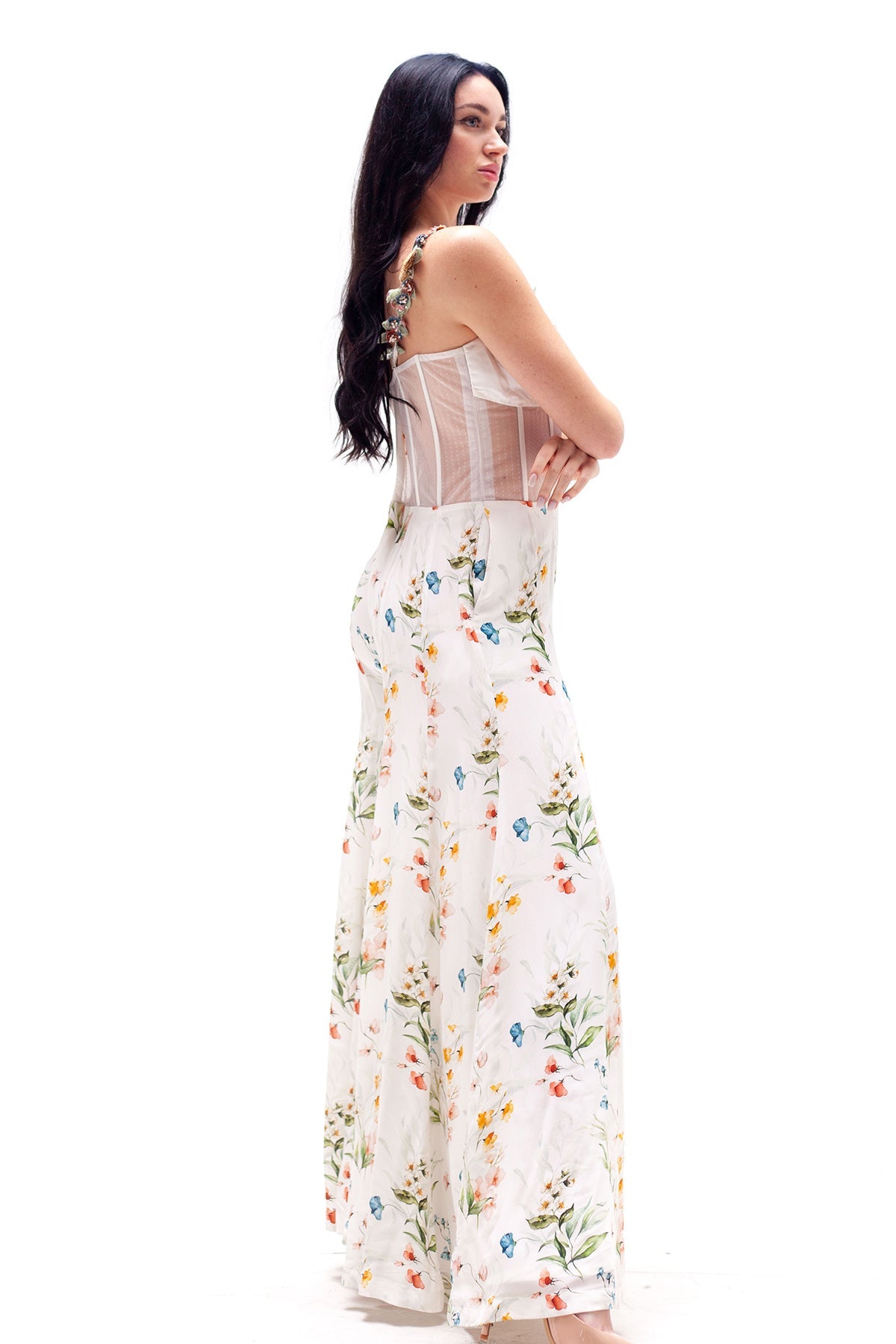 Amalia Corset Jumpsuit-RTS