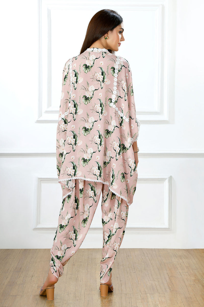 Rosé Breeze Kaftan Set