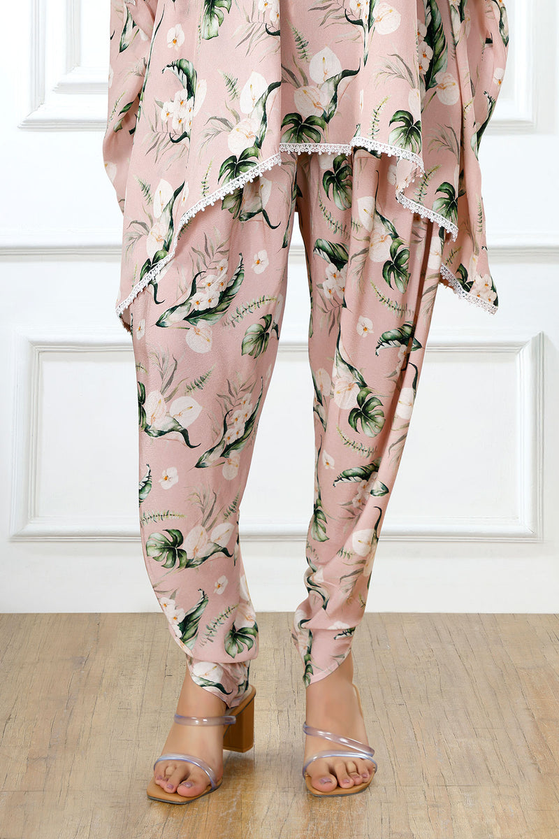 Rosé Breeze Kaftan Set