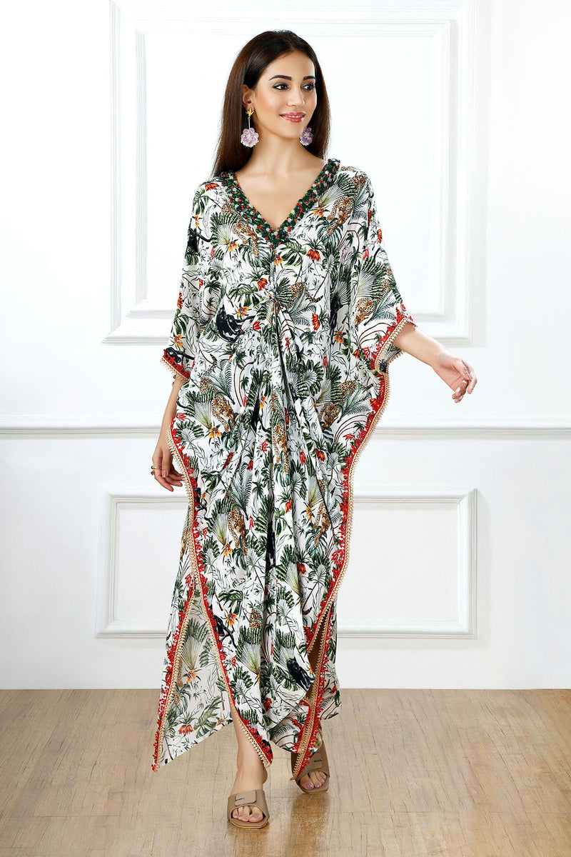 VERDE GRACE KAFTAN-RTS