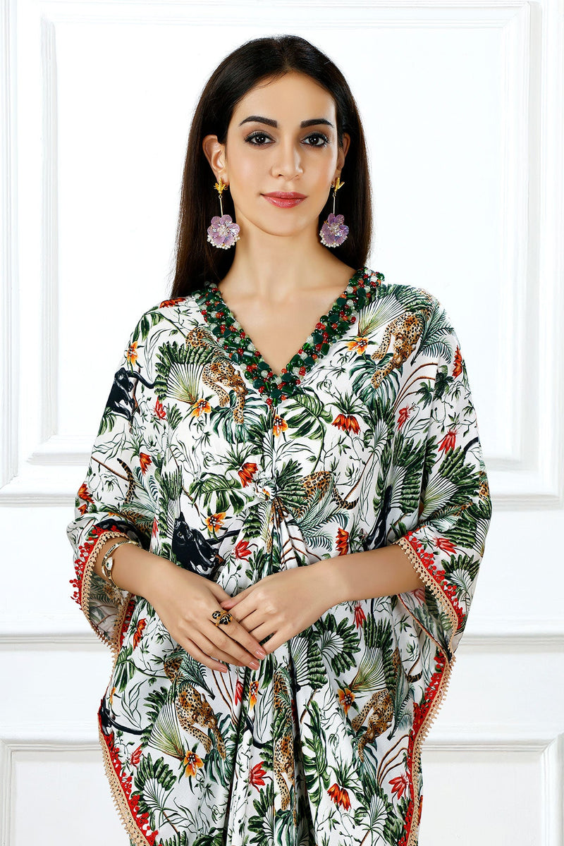 VERDE GRACE KAFTAN-RTS