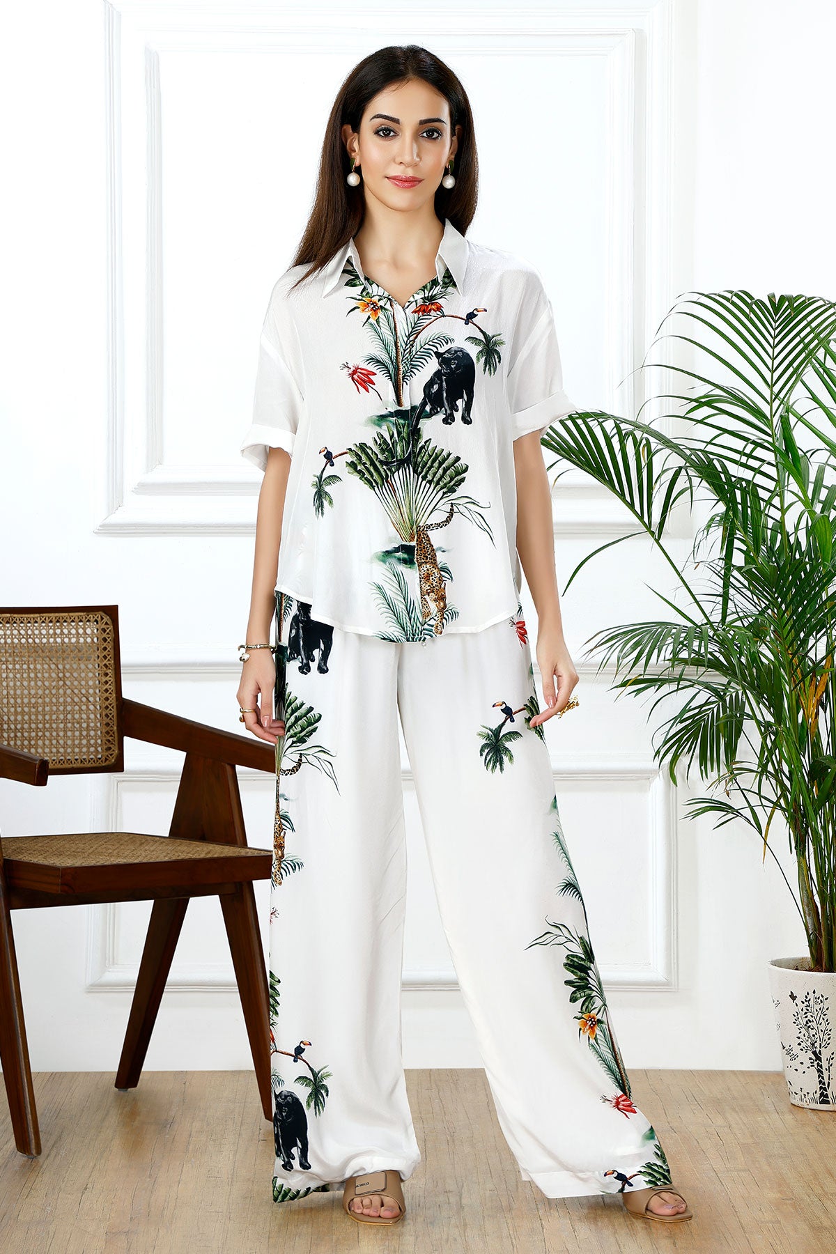 SAFARI CHIC COORD SET