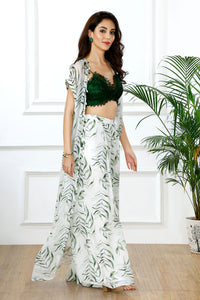 LEAF WHISPER EMBROIDERED COORD SET