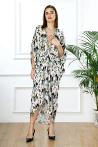 ISLAND - MIRAGE HIGH LOW KAFTAN DRESS