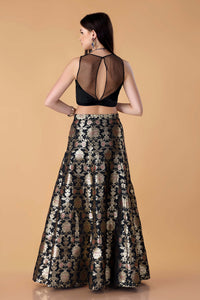 Zohra Crop Top Lehenga Set