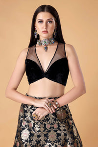 Zohra Crop Top Lehenga Set