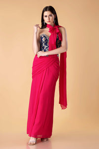 Meher Corset with Concept Sari