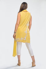 Draped 2 Layer Kurta with Pants