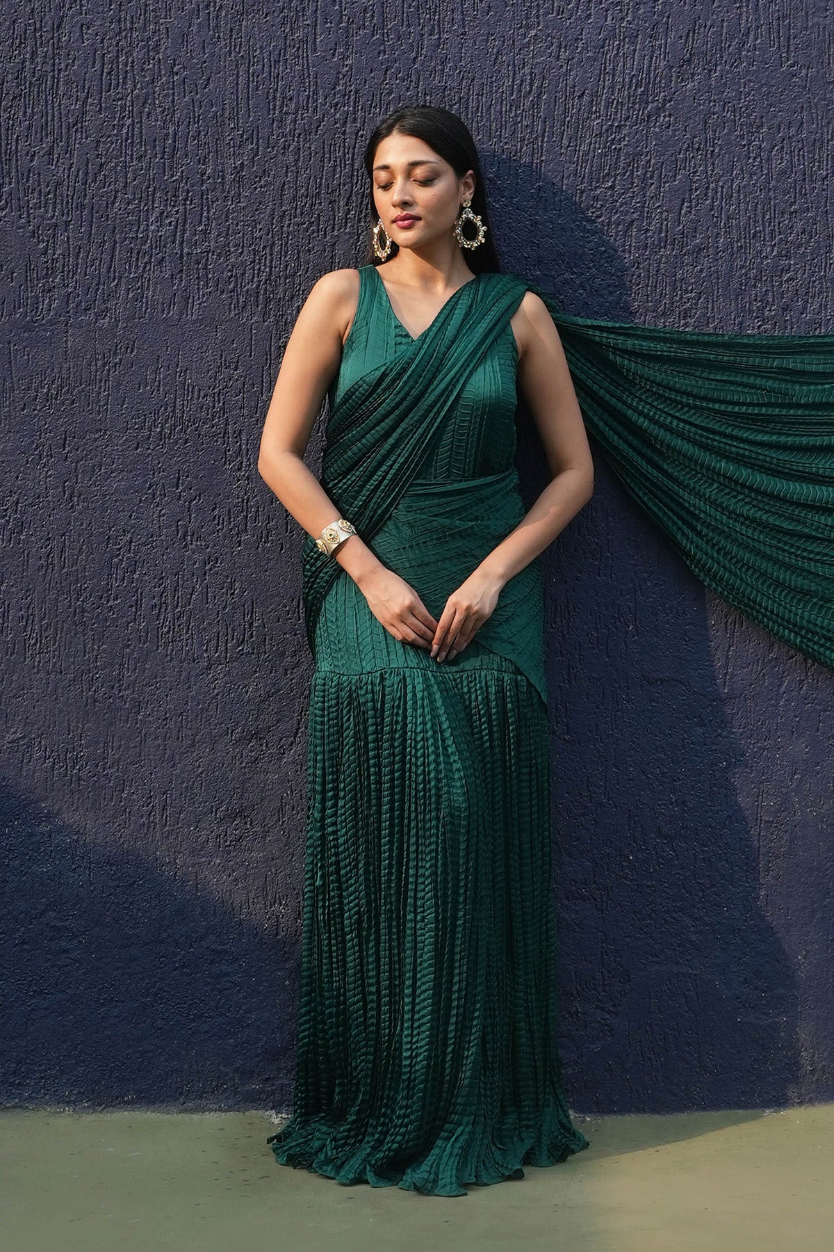 ZAREEN SARI GOWN