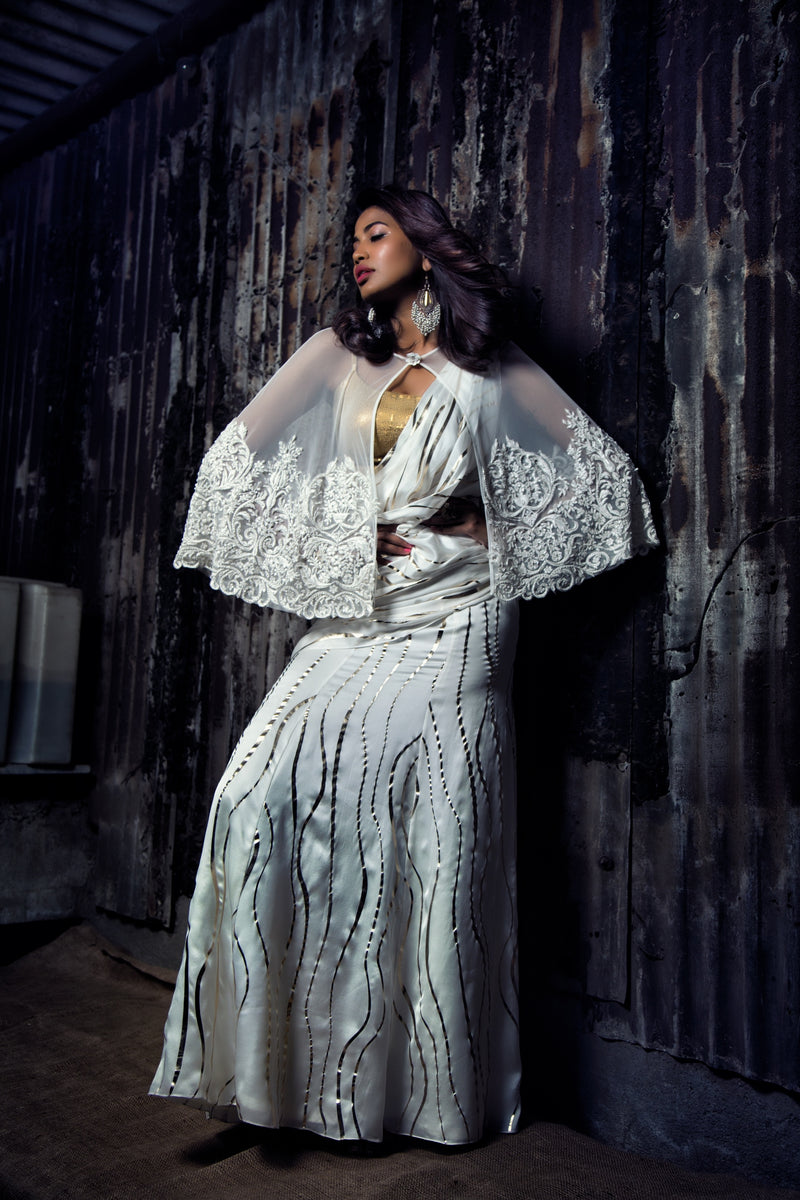 Rhea Cape Sari