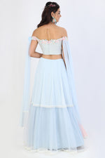 Ice Blue Mia Lehenga