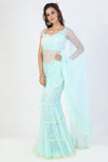 MUMTAZ RUFFLE SAREE